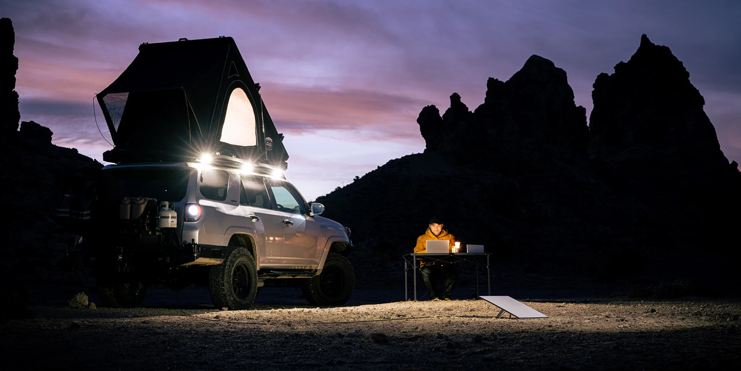 Starlink Mini Camping